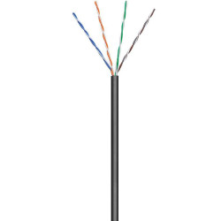 U/UTP CAT5e Outdoor 100m Black