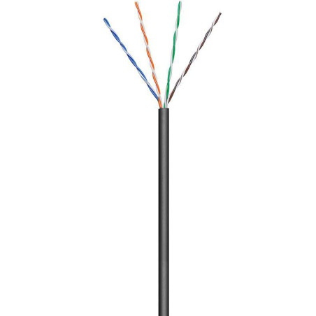 U/UTP CAT5e Outdoor 100m Black