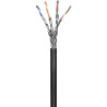 S/FTP CAT6 Outdoor 100m Black