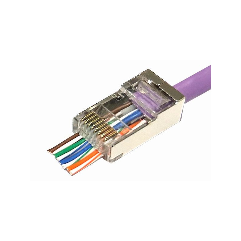Modular EZ Plug RJ45 8P8C