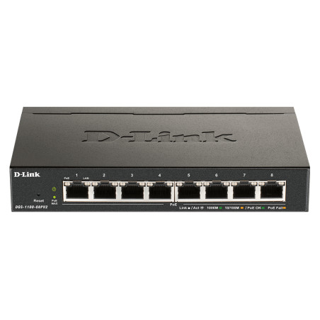 8-Port Layer2 PoE Smart Gigabit Switch8x
