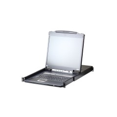 8 Port 17" LCD KVM Over IP