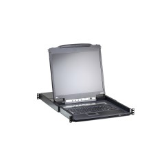 8 Port 17" LCD KVM Over IP