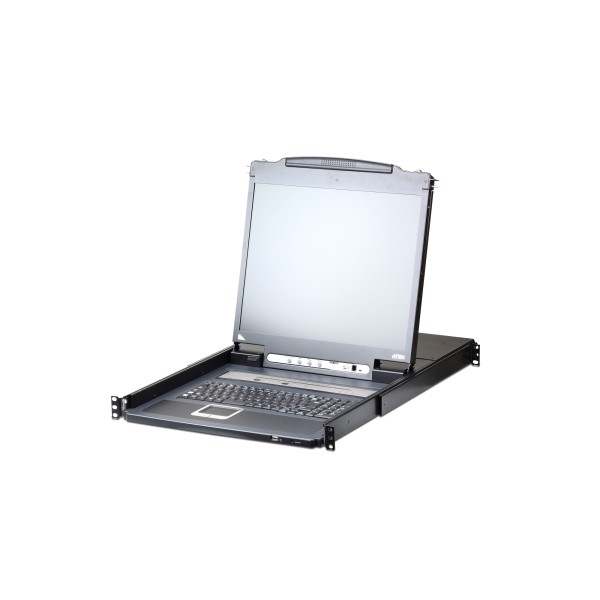 8 Port 17" LCD KVM Over IP