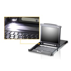 8 Port 17" LCD KVMP Switch