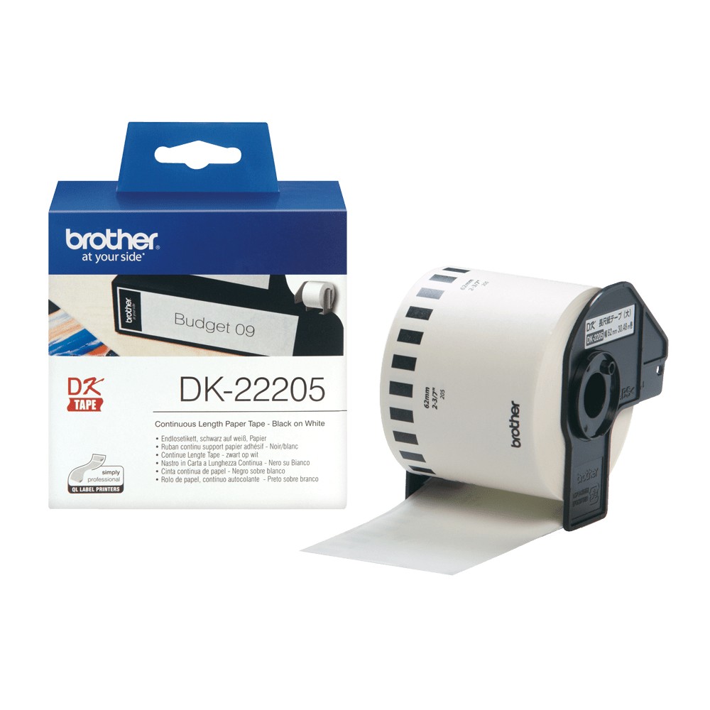 DK22205 CONTINUOUS PAPER TAPE DK22205 CONTINUOUS PAPER TAPE