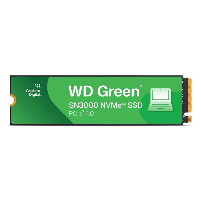 Disco SSD SanDisk WD Green SN3000 500GB/ M.2 2280 PCIe Gen4
