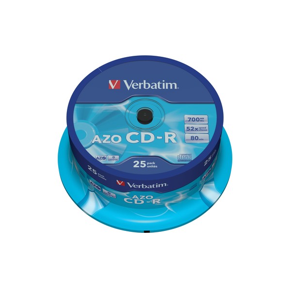 AZO CD-R 52X 700MB Crystal