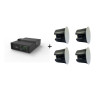 Audiopack Subwoofer + 4 x Pro