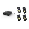 Audiopack Subwoofer + 4 x Pro