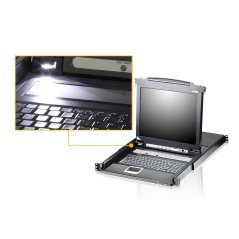 8 Port 17" LCD KVMP Switch