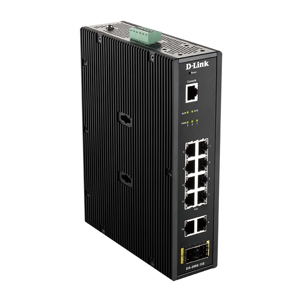12 Port L2 Industrial Smart