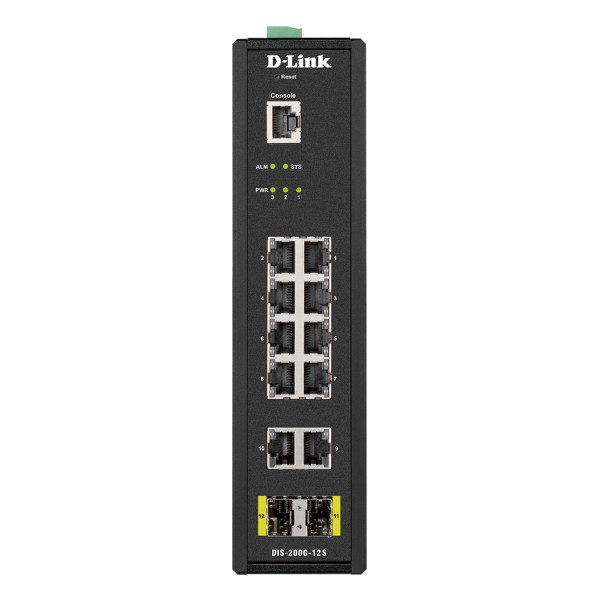 12 Port L2 Industrial Smart