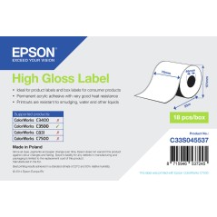 High Gloss Label - Continuous