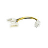 6" LP4 to 6 Pin PCIe Power Cable Adapter