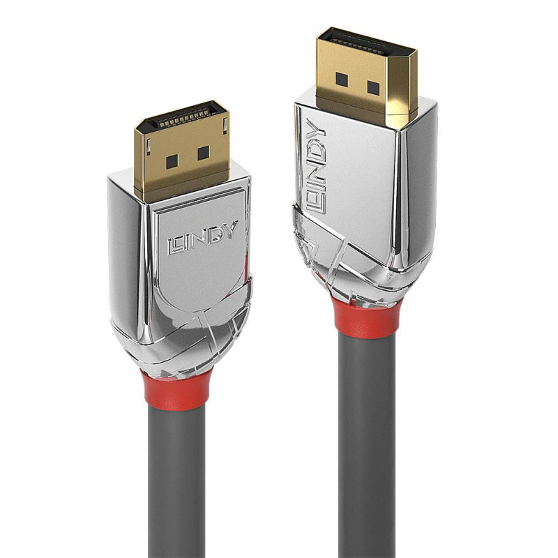 Lindy 36303 cable DisplayPort 3 m Cromo, Gris | APLIUM