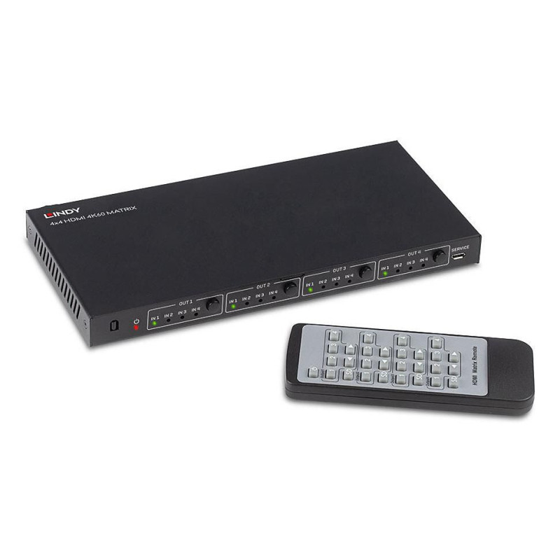 Hdmi 4K Uhd 4X4 Matrix, 4 In | APLIUM