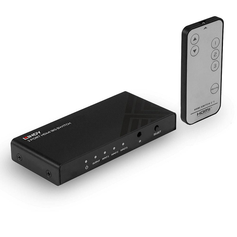 Lindy 38232 interruptor de video HDMI | APLIUM