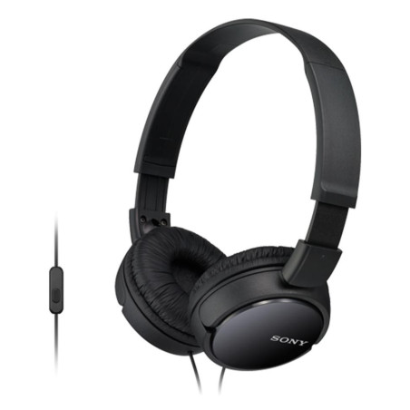 Auriculares Sony MDRZX110APB/ con Micrófono/ Jack 3.5/ Negros
