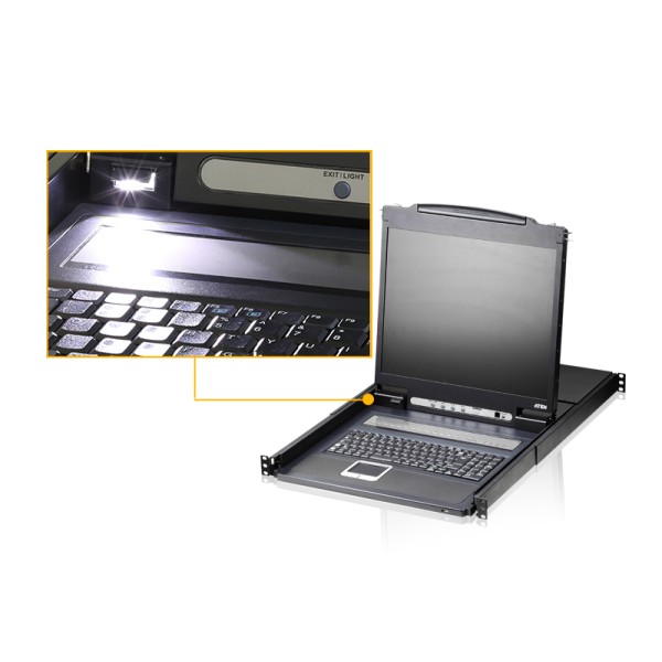 8-Port 19" LCD KVM Switch