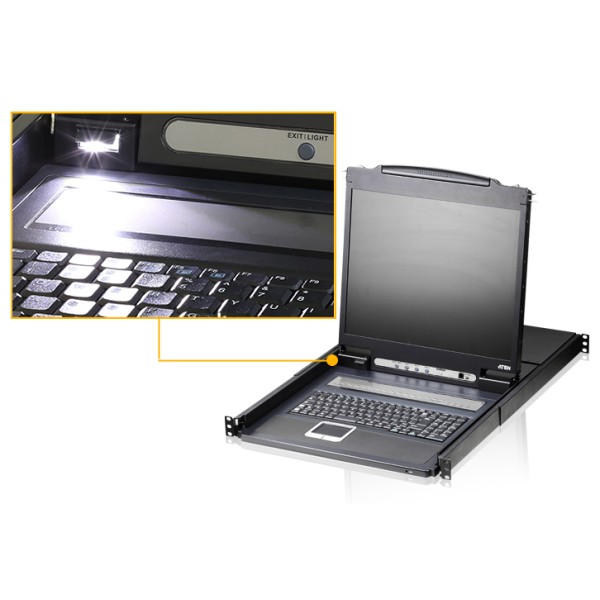 8-Port 19" LCD KVM Switch