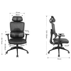 ErgoFusion Gaming Chair Pro