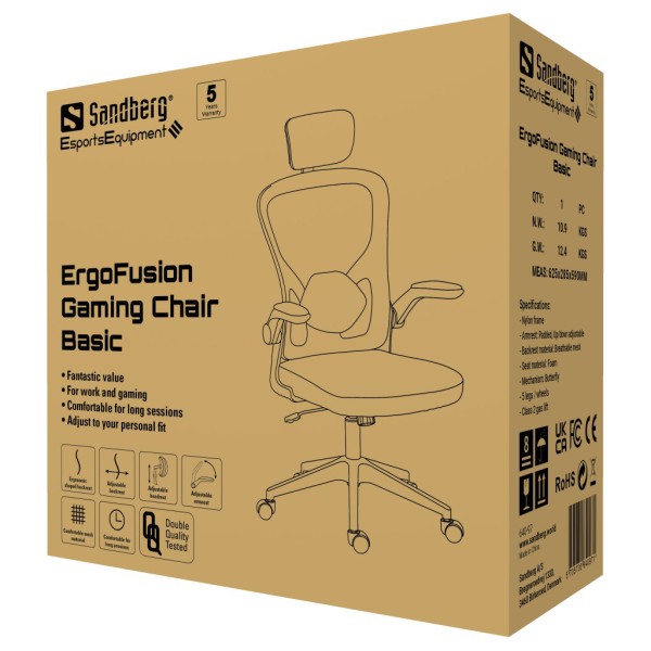 ErgoFusion Gaming Chair Basic