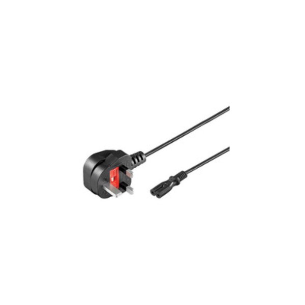 Power Cord, 250, 1M, C7, 2P,