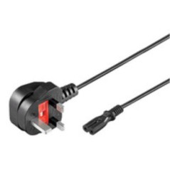 Power Cord, 250, 1M, C7, 2P,