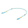 Lightweight fiber patch cable.