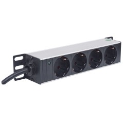 10" 1U Rackmount 4-Output