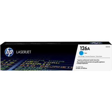 HP Toner/126A Cyan LaserJet Print Cart