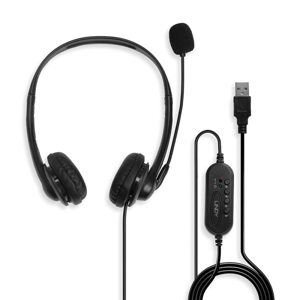 Usb Stereo Headset With