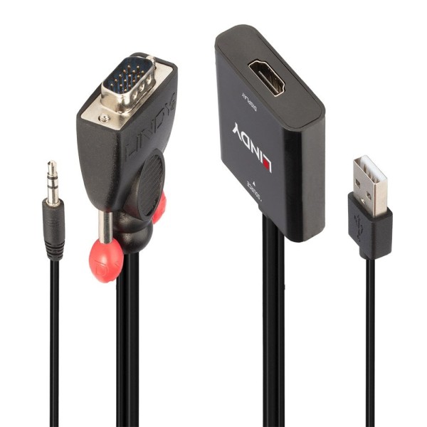 "VGA & Audio to HDMI