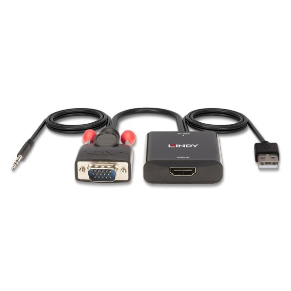"VGA & Audio to HDMI