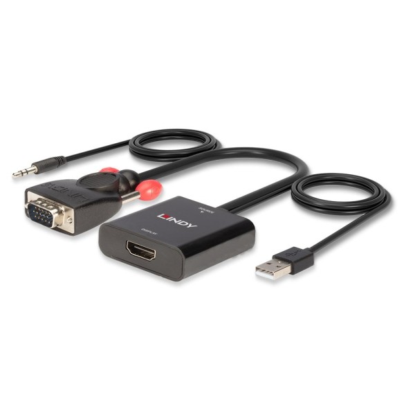 "VGA & Audio to HDMI