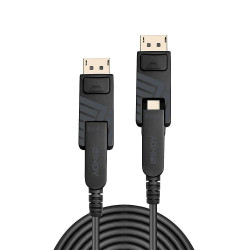 Lindy 38482 cable DisplayPort 30 m Mini DisplayPort Negro | APLIUM