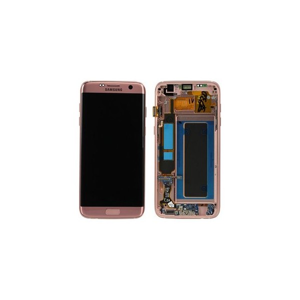 G935 S7 Edge LCD Rose Gold