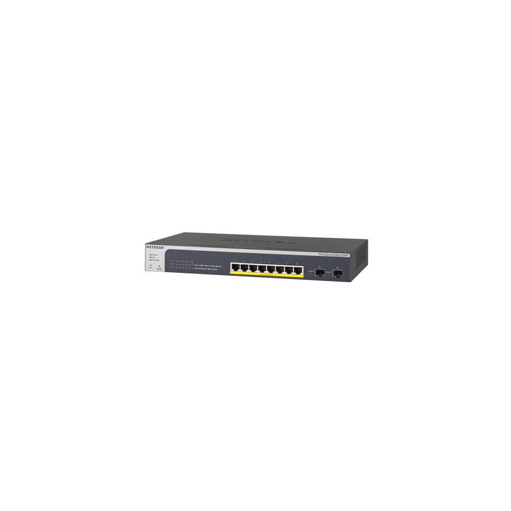 8-PORT POE+ GB WEBMGD SWITCH 8-PORT POE+ GB WEBMGD SWITCH