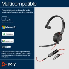 Blackwire 5210 Monaural USB-C