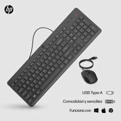 150 Wired Mouse and Keyboar