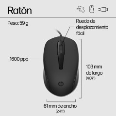 150 Wired Mouse and Keyboar