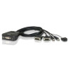 CS22D 2-Port Cable KVM Switch