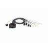 CS22DP 2-Port Cable KVM Switch