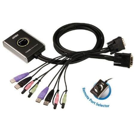 CS682 2-Port Cable KVM Switch
