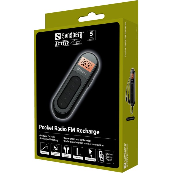 Pocket Radio FM Recharge