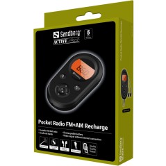 Pocket Radio FM+AM Recharge
