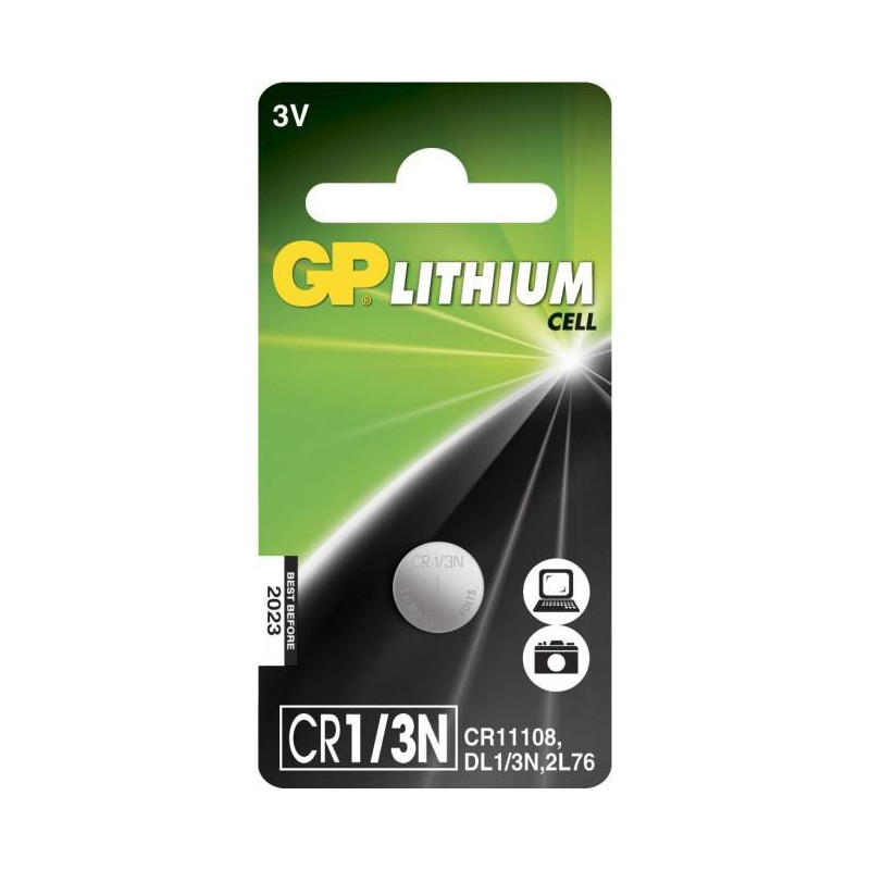 LITHIUM BUTTON CELL CR1/3N