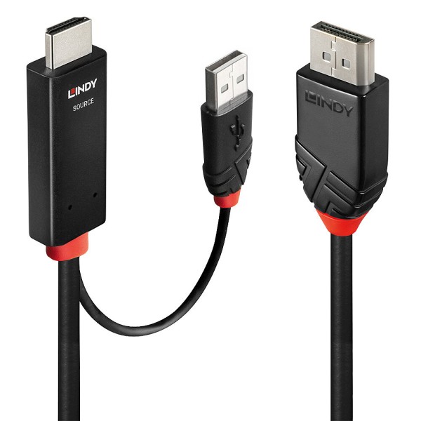 2m HDMI to DisplayPort Cable