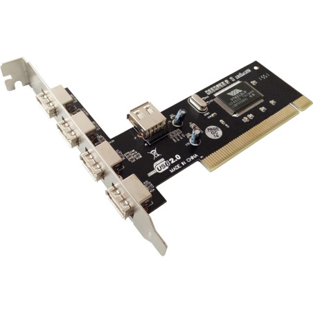 4 + 1 Port USB 2.0 PCI Card